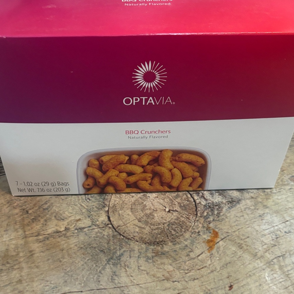 OPTAVIA Women Other - Pink & White Packaging BBQ Crunchers Snack